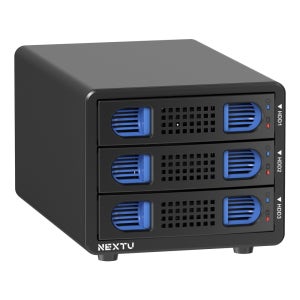 NEXTU 923U3 하비온 5Gbps 3베이 데이터 스토리지 최대 66TB