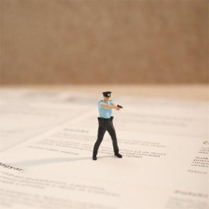 1/64 디오라마 인물 피규어 홍콩 경찰 모음