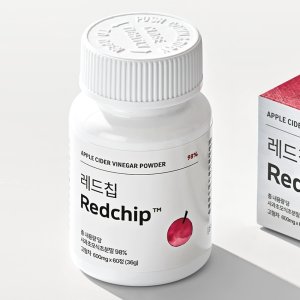 레드칩 98% 애사비 알약 형태 애플사이다비니거 사과초모식초 애사비정 효능