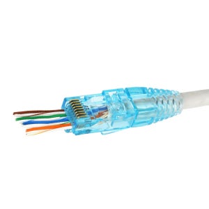 RJ45커넥터 CAT6 관통형플러그 UTP 랜선만들기 부트세트 랜선커플러 RNX1544