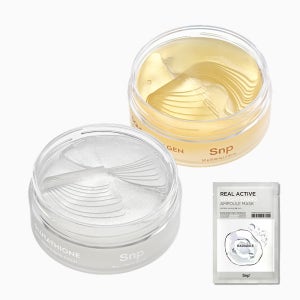 [추가3%포인트] Snp 골드 콜라겐 퍼펙션 아이패치 + 글루타치온 토닝 패치 SET + (마스크팩 1매)