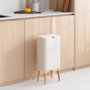 피노 센서휴지통 자동 쓰레기통 스마트휴지통 크림화이트 13L