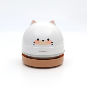 1339 모닝글로리 냥냥이 지우개 청소기 책상용 미니청소기 먼지 지우개가루