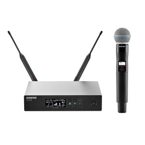 슈어 무선 마이크 QLXD24 BETA58A 핸드마이크 세트