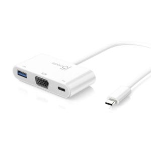 넥스트유 RGB(VGA) C타입 USB 3.0 PD 변환 젠더 컨버터 JCA378