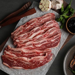 [N멤버십무료배송] 미국산 LA꽃갈비 1kg 생LA갈비 LA갈비구이 소 생갈비 엘에이갈비 에레이갈비