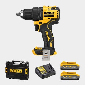 디월트 DCD708S2T 충전 컴팩트 드릴 드라이버 20V 파워스택 3.5A 2개세트