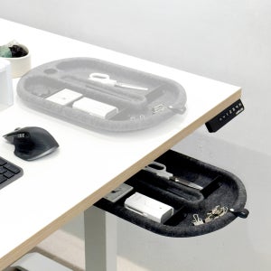 루나랩 데스크 트레이 오거나이저 책상 정리함 꾸미기 부착식 히든 서랍 데스크테리어