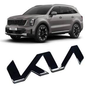 더뉴 쏘렌토엠블럼 블랙 유광 전면 MQ4 기아 순정 24~25MY 86305P2500