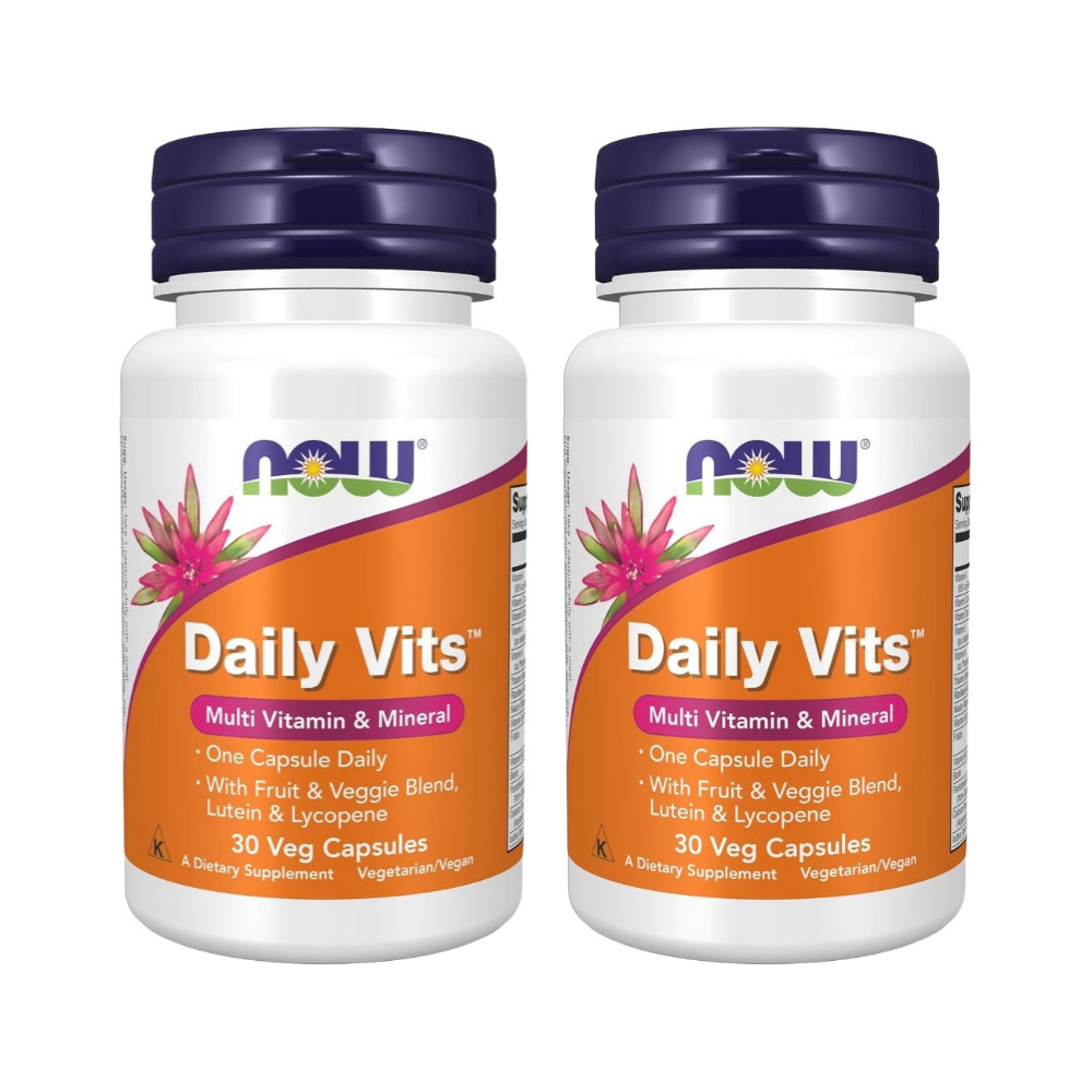 나우푸드 <b>데일리 비츠</b> 미네랄 멀티비타민 30<b>캡슐</b>, 2개
