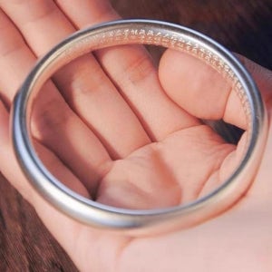 LF 고급 순은 고대 팔찌 테니스 체인 뱅글 금 은 품질 우선 포장 박스 증명서 포함