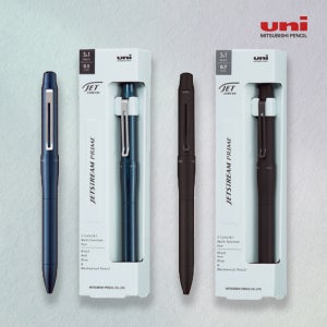[서비스각인] 유니 제트스트림 프라임 회전식 3&1 다기능 0.5mm 3색 볼펜+샤프 MSXE4-5500