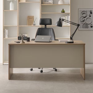 디노 재택근무 공부 책상 컴퓨터 테이블 넓은 서재 책상 1800, 오크