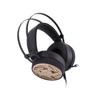 Coms ID199 LED 헤드셋 Black 스테레오 3.5 게임 음악감상