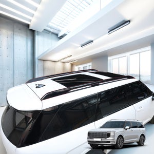 팰리세이드 LX3 크롬 죽이기 튜닝 블랙 몰딩 루프랙 커버