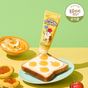 복음자리 저칼로리 짜먹는 잼다운 잼 애플시나몬 100g 저당 사과잼