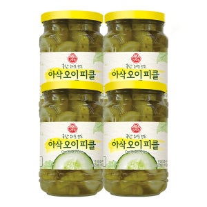 오뚜기 아삭 오이 피클 420g, 4개