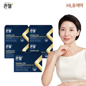 콴첼 철갑상어 소 유래 관절 연골 1200 뮤코다당단백 콘드로이친 플러스 K2 60정,5개
