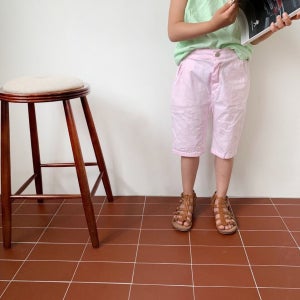 (바로배송) 한스 아동 여아 남아 쿨 스판 반바지 (S M L)