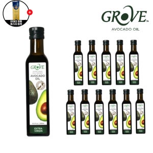 [수입직영몰] 그로브 아보카도오일 엑스트라버진 (+페투치네 파스타) 250ml, 12개