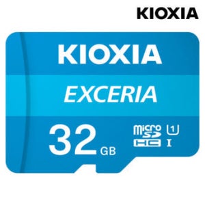 키오시아 마이크로 SD카드 핸드폰 블랙박스 닌텐도 홈캠 카메라 메모리카드 32GB
