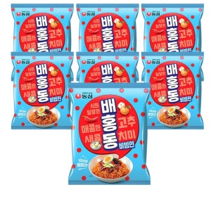 농심 배홍동 비빔면 137g 32개
