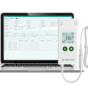 Freshliance 스마트 온도 및 습도 측정. 전용 PC 프로그램 PDF/EXCEL 저장, 실내 및 실외 Temperature/Humidity, Atlas Log-TH