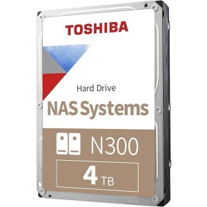 Toshiba N300 4TB NAS용 하드디스크 3.5인치 SATA 6Gb/s CMR 7200RPM 512MB 캐시