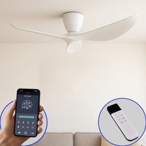 [스마트] 에어룩스 울트라 BLDC 실링팬 54형 스노우화이트 SNOW WHITE