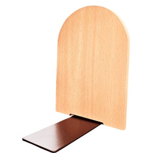 너도밤나무 원목 북엔드 책지지대