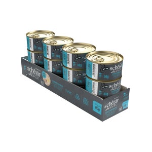 쉐지애 애프터다크 홀푸드 브로스 고양이 주식캔 닭+메추리알, 80g, 12개