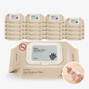 마더케이 아기 손소독티슈 글리세린성분 식물유래 20매, 20개