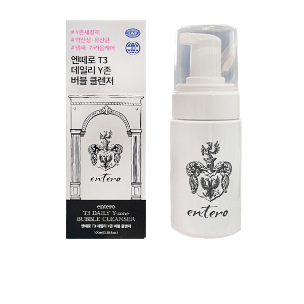 <b>엔떼로</b> T3 데일리 Y존 버블 클렌저 100ml