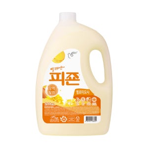 피죤 강력탈취 섬유유연제 용기 옐로미모사, 2.5L, 1개