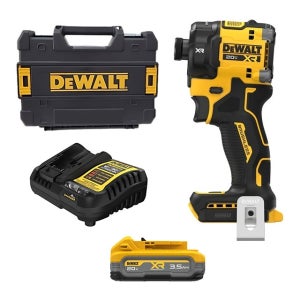 디월트 DCF870S1 충전 유압식 임팩 드라이버 오일펄스 20V 파워스택3.5A 1개