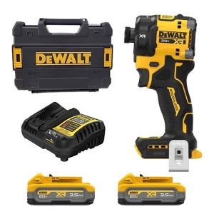 디월트 DCF870S2 충전 유압식 임팩 드라이버 오일펄스 20V 파워스택3.5A 2개