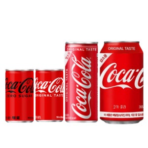 업소용 음료수 제로콜라 190ml 코카콜라 오리지널 190ml 245ml 355ml 각5캔씩 총20캔 미니캔음료