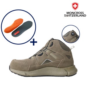 XM-5D 자이툰5D 스테이 다이얼 몽크로스 6목 방수 절연 논슬립1급 스플리트가죽 발편한