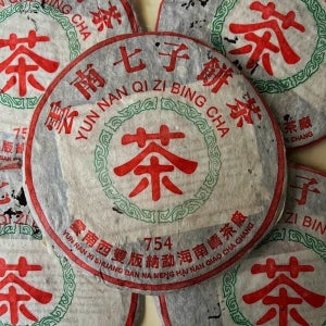 2004년 남교차창 차불남 운남 보이차 생차 맹해 포랑 원료 357g