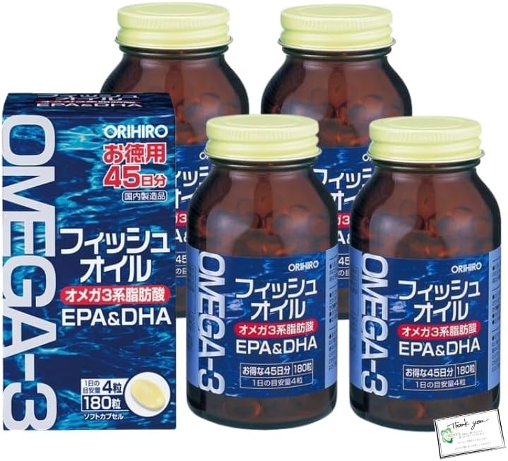 오리히로 DHA EPA <b>오메가3</b> 180캡슐 <b>건강</b>기능식품