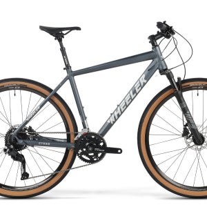 휠러 하이브리드자전거 CROSS100 에어샥 시마노18단 유압식디스크브레이크