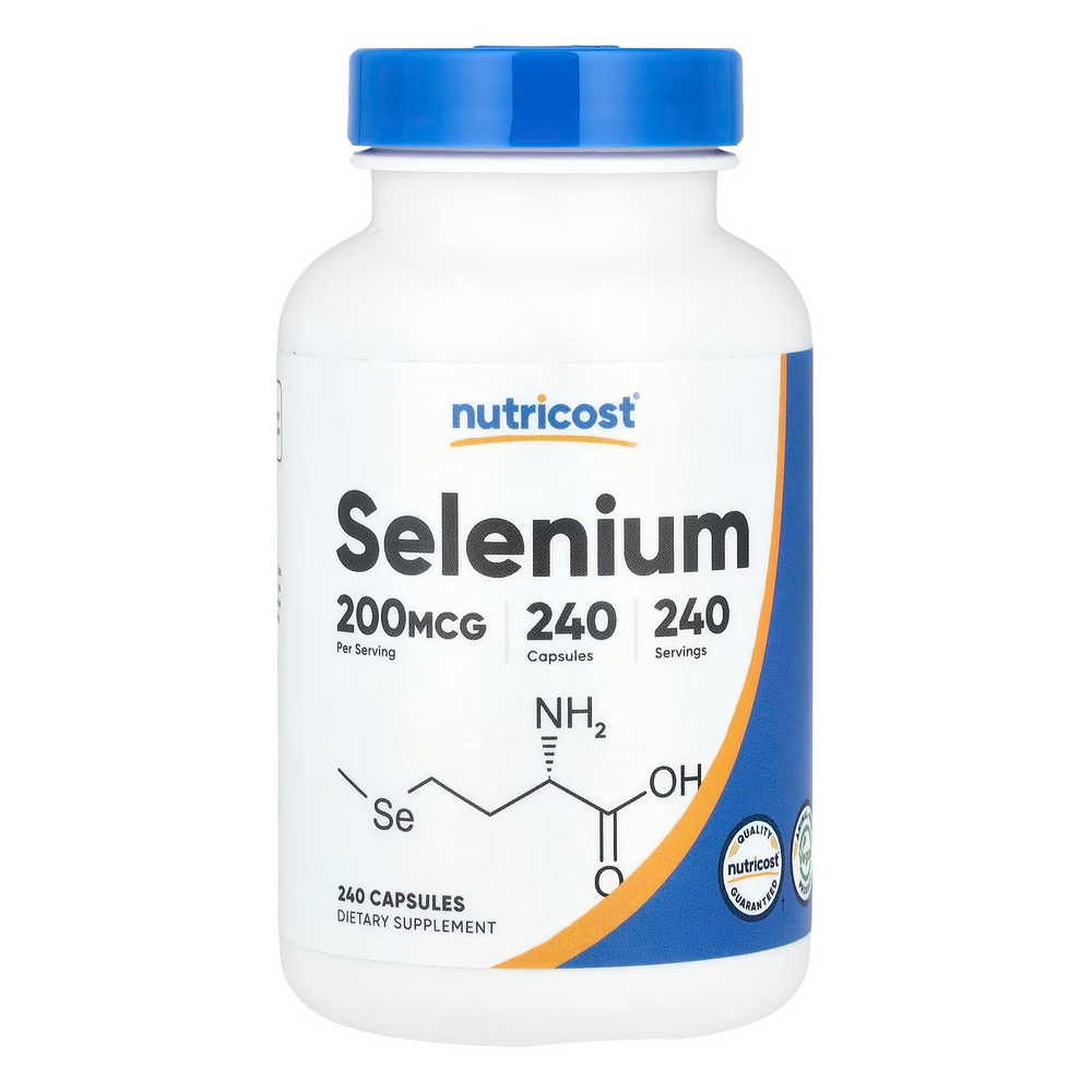 <b>뉴트리코스트 셀레늄</b> 200 mcg 240캡슐