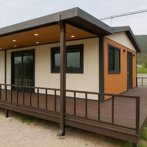 첨단디자인하우스 G타입 이동형주택 23평 쉼터 농막 체류형쉼터 이동식 주택 컨테이너G-53