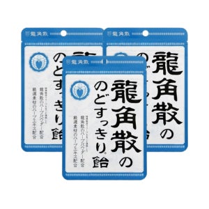 용각산 캔디 스틱 사탕 일본 용각산 캔디 파우치 88g 3봉지