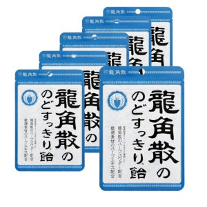 용각산 캔디 스틱 사탕 일본 용각산 캔디 파우치 88g 6봉지