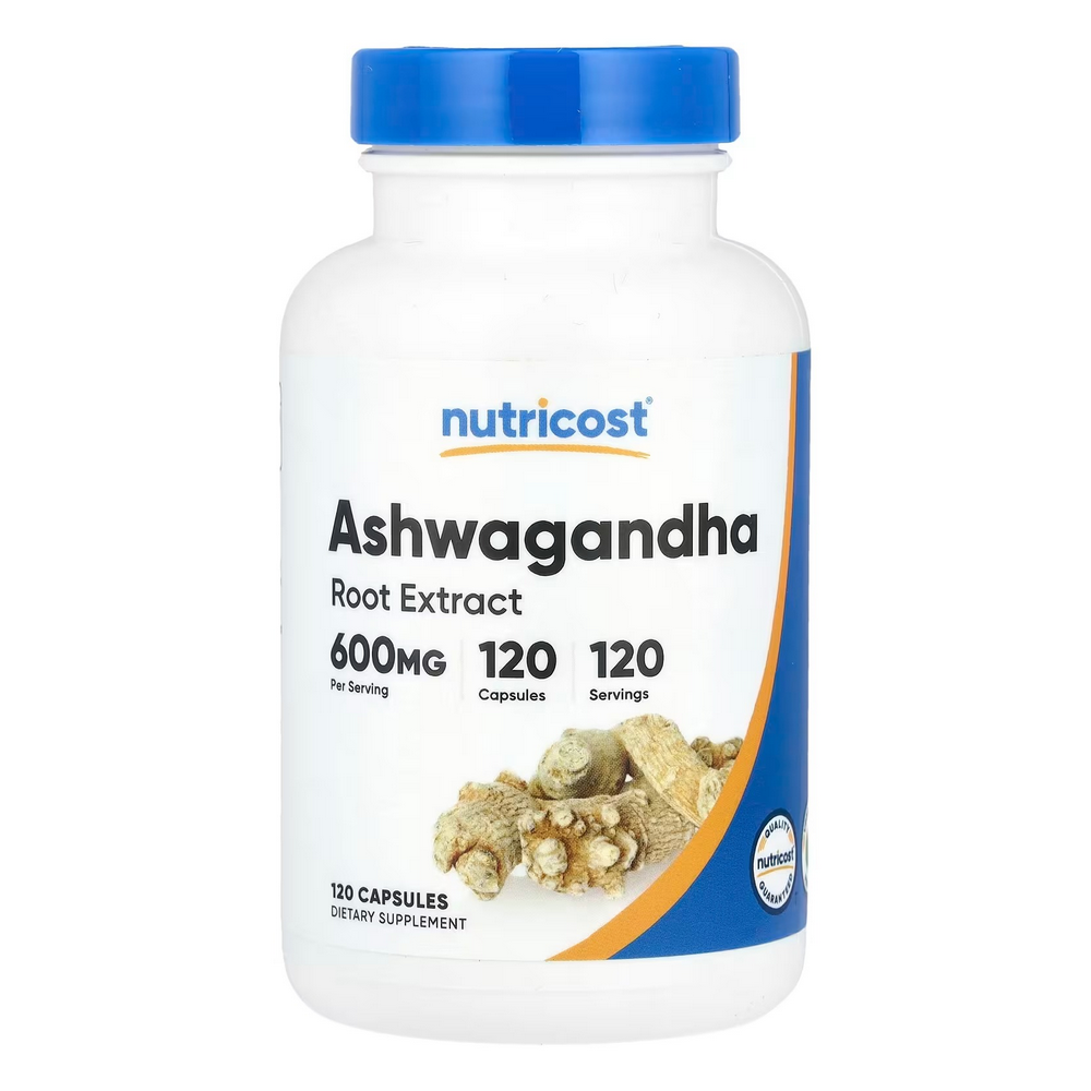 뉴트리코스트 아쉬와간다 뿌리 추출물 600mg 120캡슐