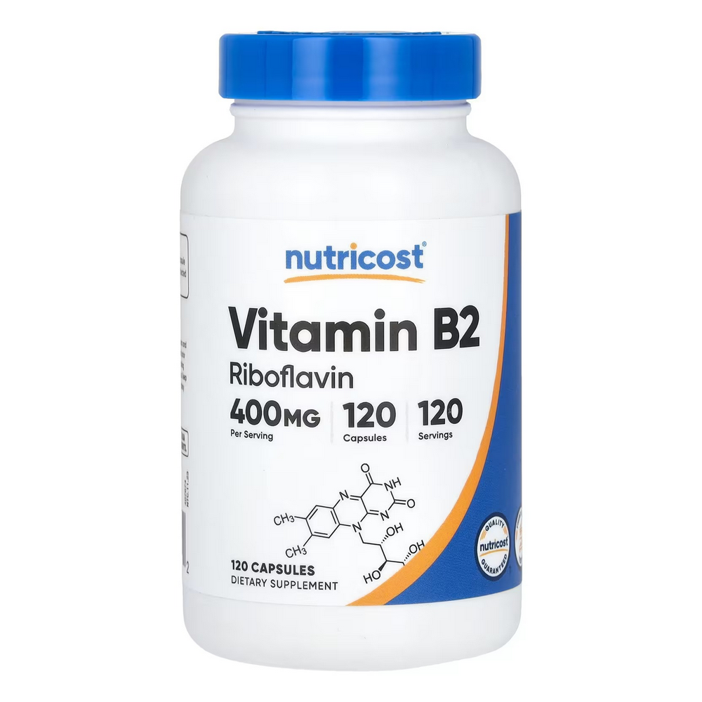 뉴트리코스트 <b>비타민</b>B2 400mg 120캡슐