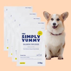 [아이누] 심플리야미 살몬포독 스킨앤아이즈 10kg 강아지 알러지피부 눈물자국 사료
