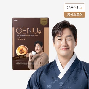 제누 스테비아 단백질 커피믹스 10.5g 아몬드, 100개입, 1개
