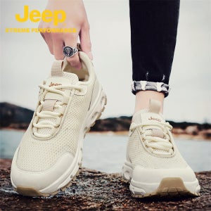 jeep 지프 운동화 남성 신발 2025 신상 여름 시즌 아웃도어 등산 키높이 캐주얼 신발 남성 아빠 신발